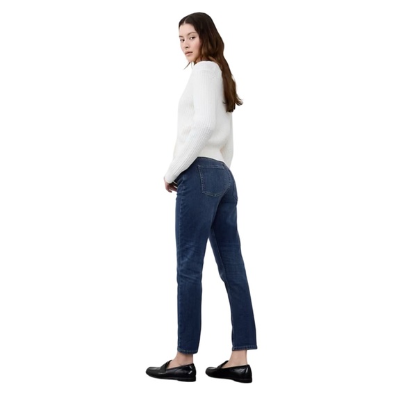 Banana Republic‎  Factory Dark Wash Girlfriend Ankle Jeans - Picture 4 of 10